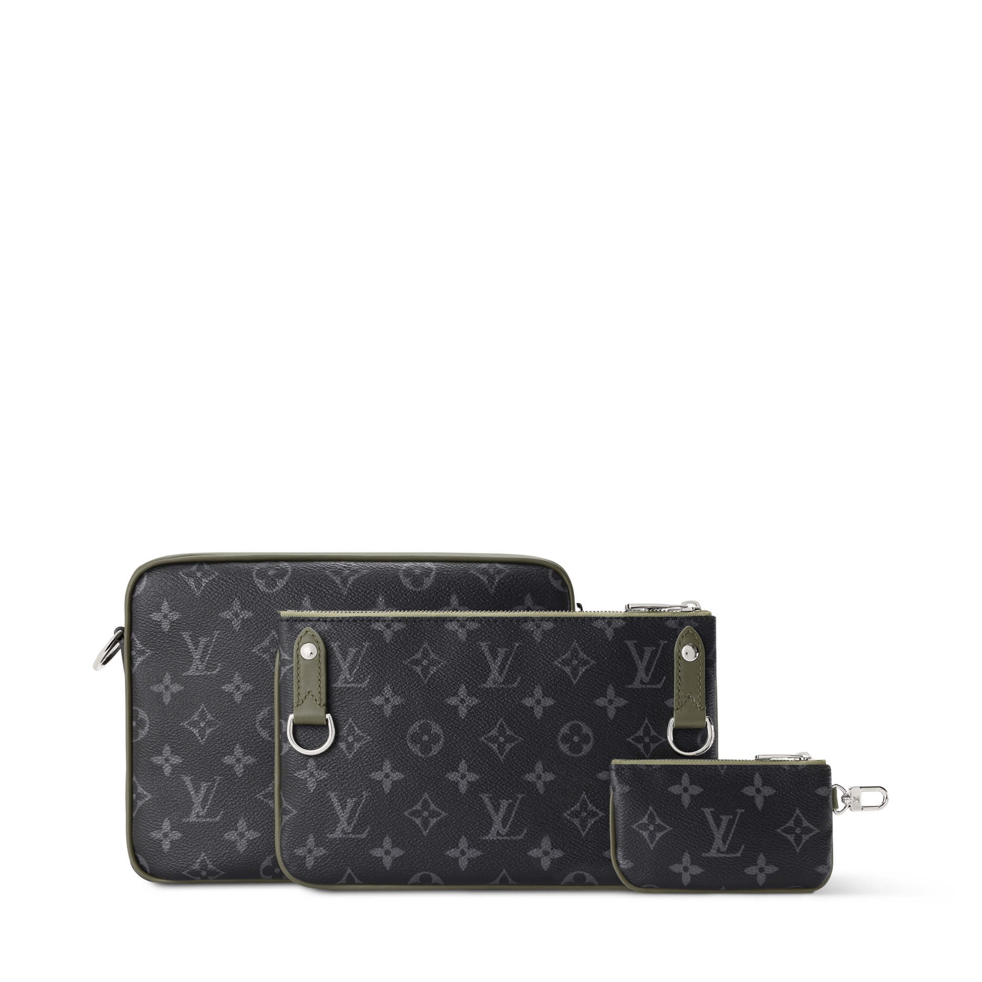 Trio Messenger Monogram Eclipse Canvas - Men - Bags | LOUIS VUITTON ®